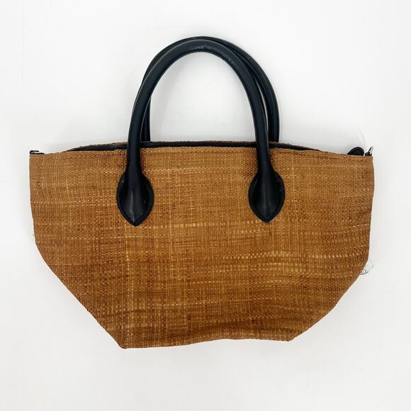 Vintage Rattan Woven Straw Mini Cottagecore Bag - Picture 5 of 5